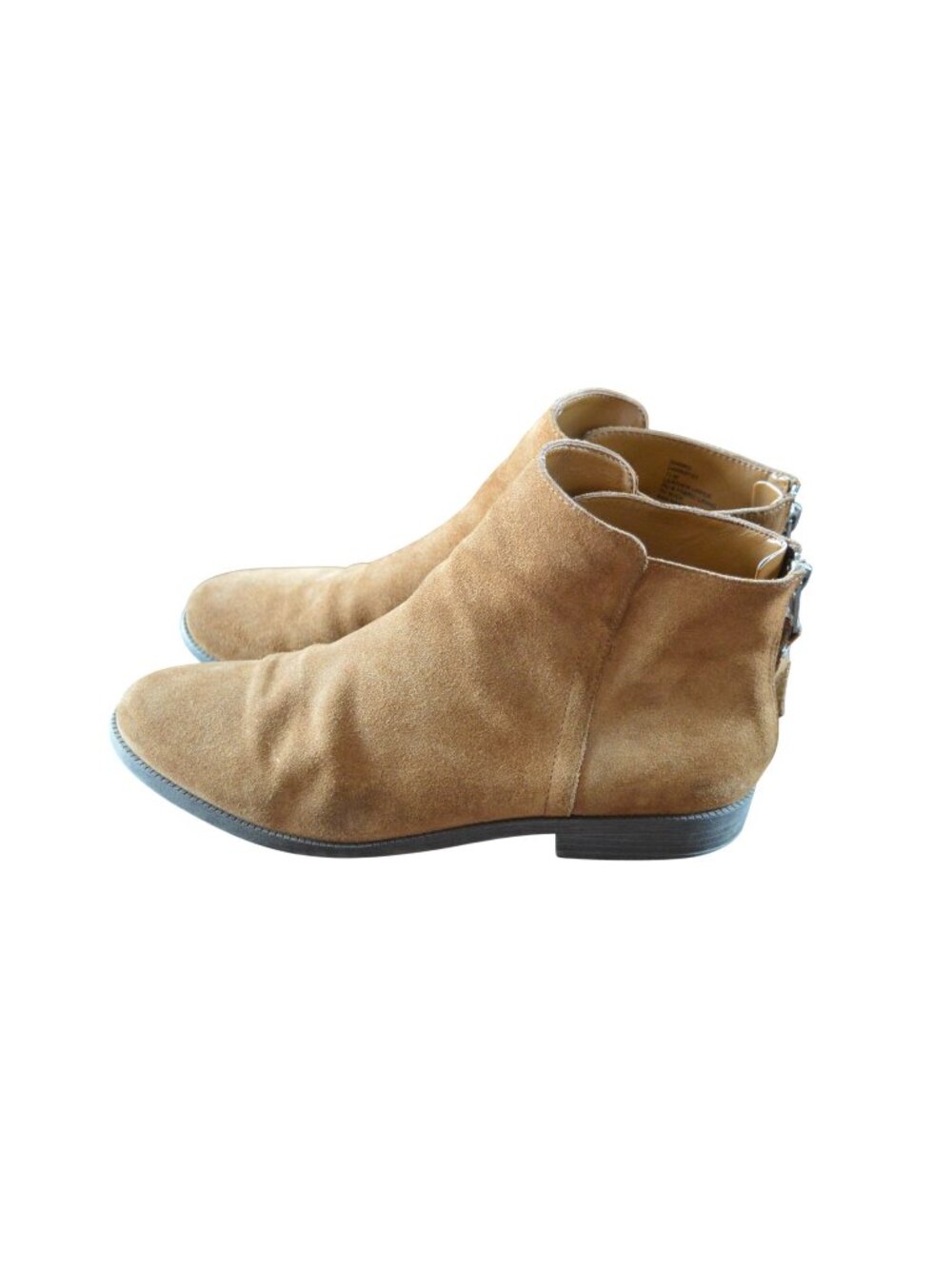 Steve Madden Darko Suede Leather Ankle Booties Cognac Brown Women's Size 11 Boho
